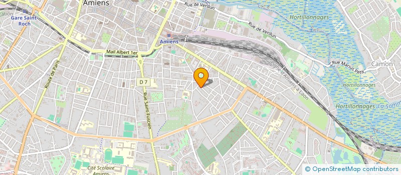 localisation de l'entreprise MONSIEUR MARTIN DALLENNES à AMIENS