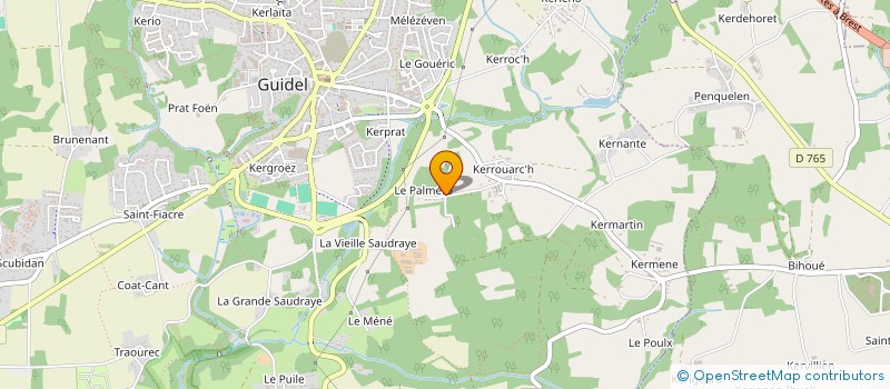 localisation de l'entreprise MONSIEUR MARTIN DANO  GUIDEL