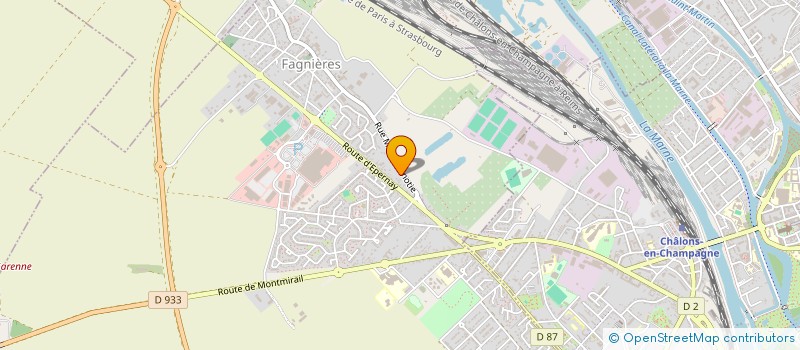 localisation de l'entreprise MONSIEUR MARTIN DAUTELLE  FAGNIERES