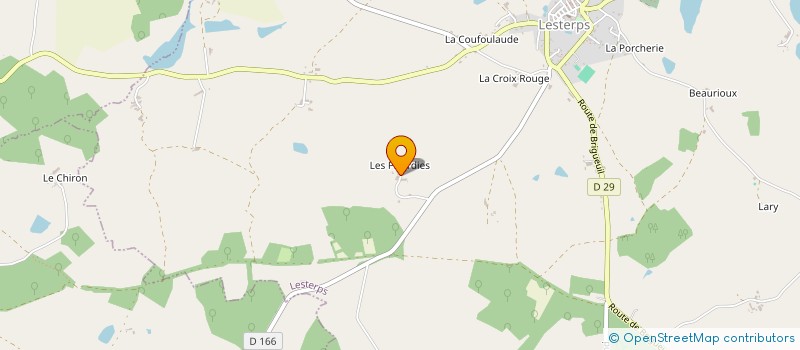 localisation de l'entreprise MONSIEUR MARTIN DE RUSETT à LESTERPS