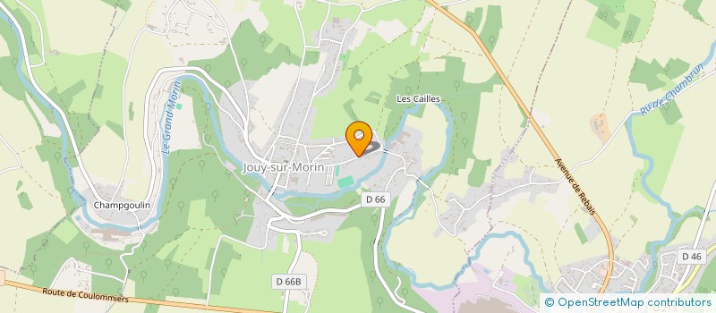 localisation de l'entreprise MONSIEUR MARTIN DEBRAY  JOUY-SUR-MORIN