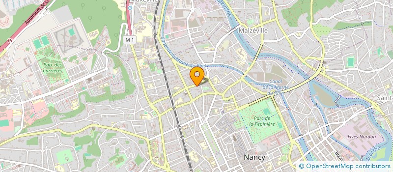 localisation de l'entreprise MONSIEUR MARTIN DEBUICHE  NANCY