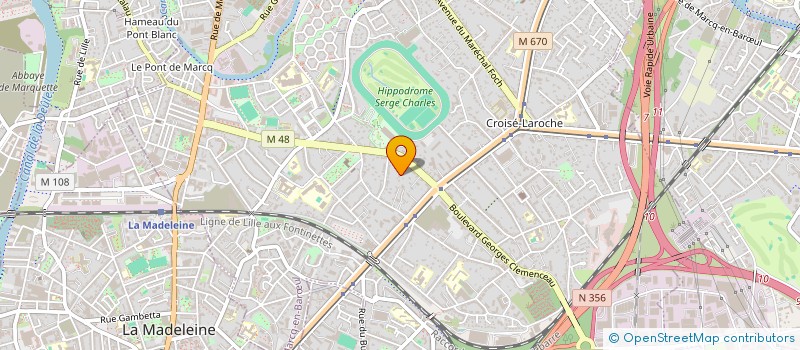 localisation de l'entreprise MONSIEUR MARTIN DEHOUCK à MARCQ-EN-BARŒUL