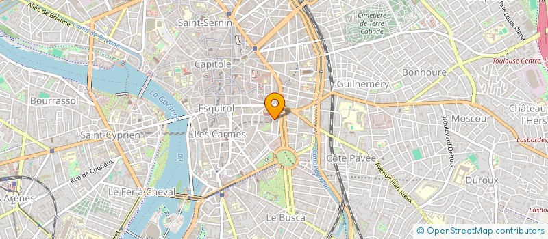 localisation de l'entreprise MONSIEUR MARTIN DELBREIL à TOULOUSE