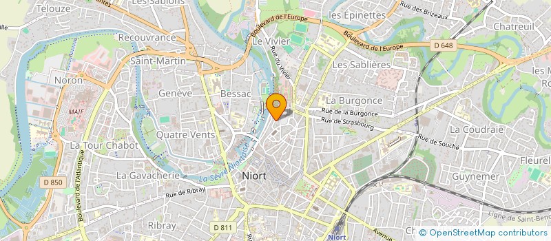 localisation de l'entreprise MONSIEUR MARTIN DELHOSTAL à NIORT