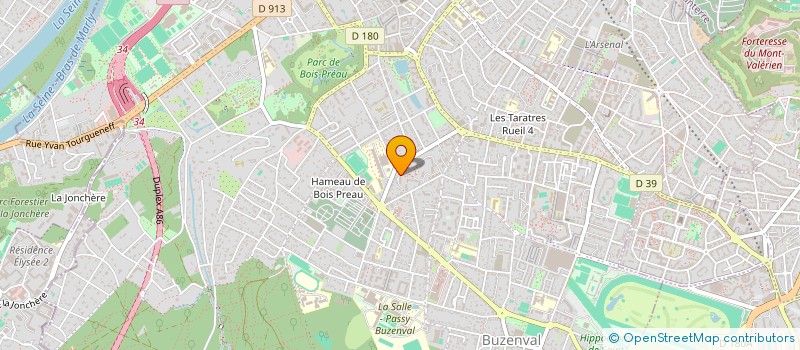 localisation de l'entreprise MONSIEUR MARTIN DELSUPEXHE à RUEIL-MALMAISON