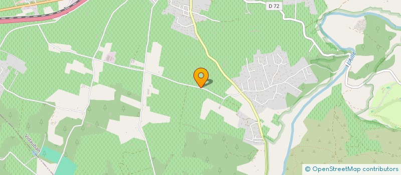 localisation de l'entreprise MONSIEUR MARTIN DERVILLE  VIDAUBAN