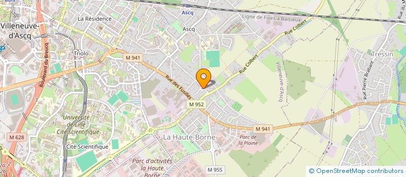 localisation de l'entreprise MONSIEUR MARTIN DESCARPENTRIES à VILLENEUVE-D'ASCQ