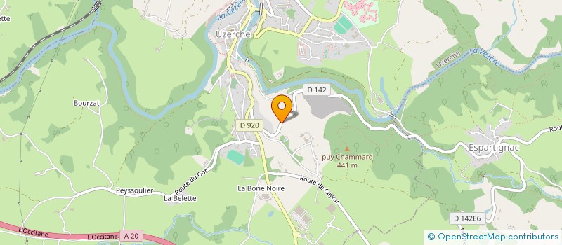 localisation de l'entreprise MONSIEUR MARTIN DIBBLE à UZERCHE