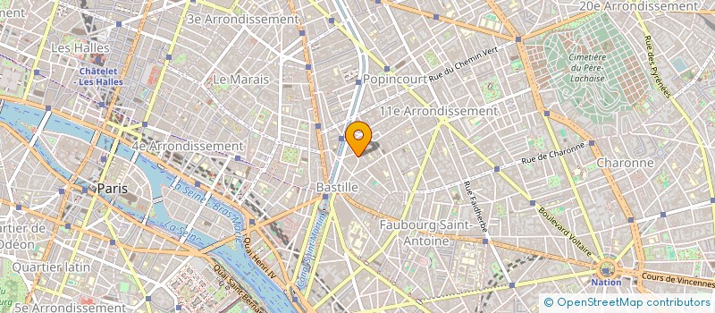 localisation de l'entreprise MONSIEUR MARTIN DIETERLE  PARIS