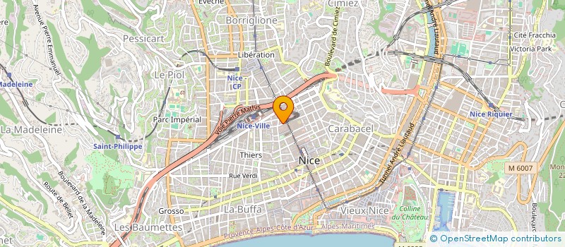 localisation de l'entreprise MONSIEUR MARTIN DONADEL à NICE