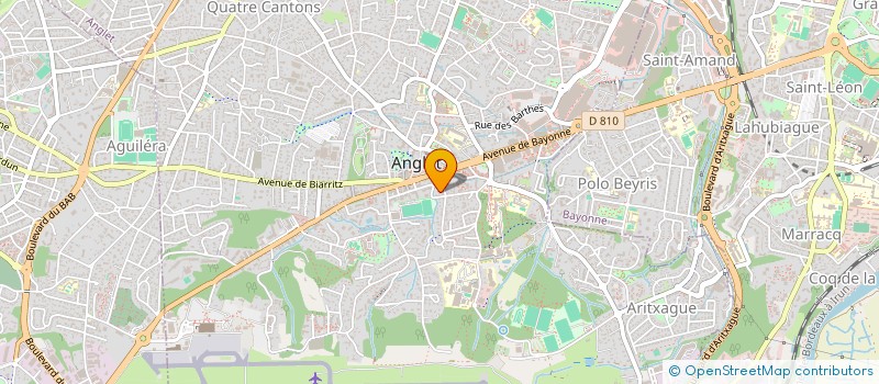 localisation de l'entreprise MONSIEUR MARTIN DOTTAX  ANGLET