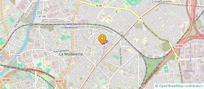 localisation de l'entreprise MONSIEUR MARTIN DUBRULLE à MARCQ-EN-BARŒUL