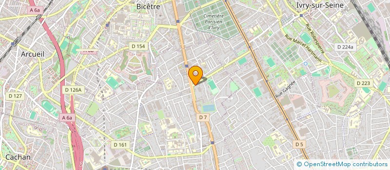 localisation de l'entreprise MONSIEUR MARTIN DULONG  VILLEJUIF