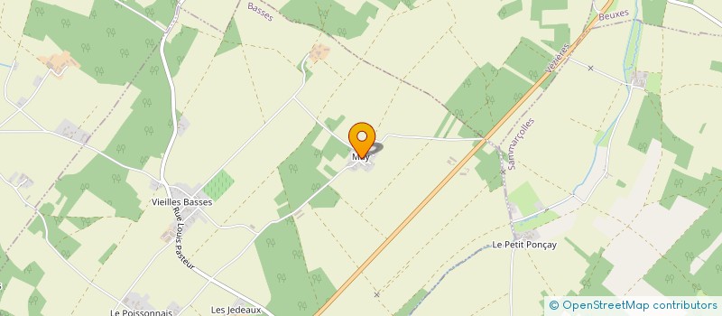 localisation de l'entreprise MONSIEUR MARTIN DUPUIS  BASSES