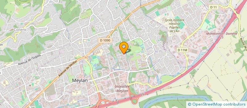 localisation de l'entreprise MONSIEUR MARTIN DUTASTA à MEYLAN