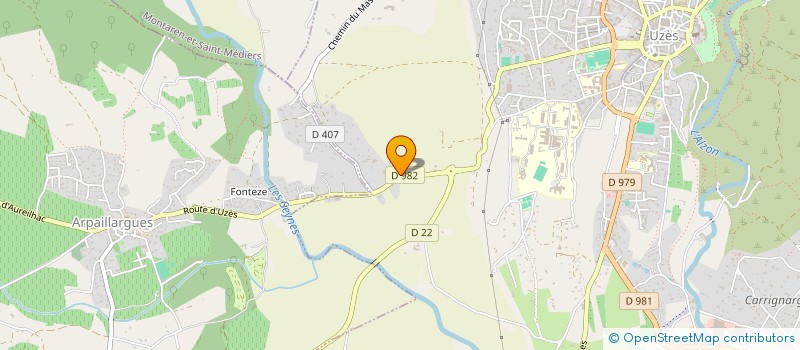 localisation de l'entreprise MONSIEUR MARTIN EBERLE  UZES