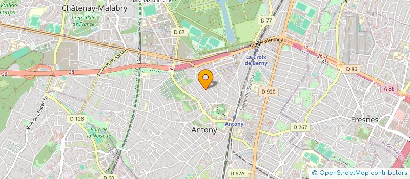 localisation de l'entreprise MONSIEUR MARTIN EL KHOURY à ANTONY