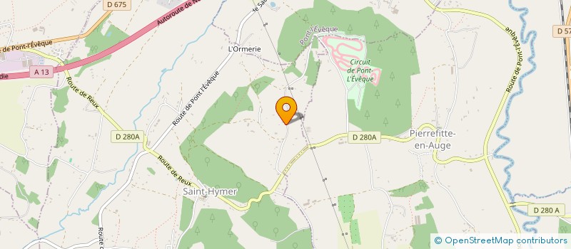 localisation de l'entreprise MONSIEUR MARTIN ESBROC  SAINT-HYMER