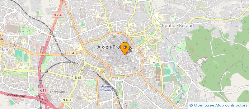 localisation de l'entreprise MONSIEUR MARTIN FAIRFAX  LE THOLONET