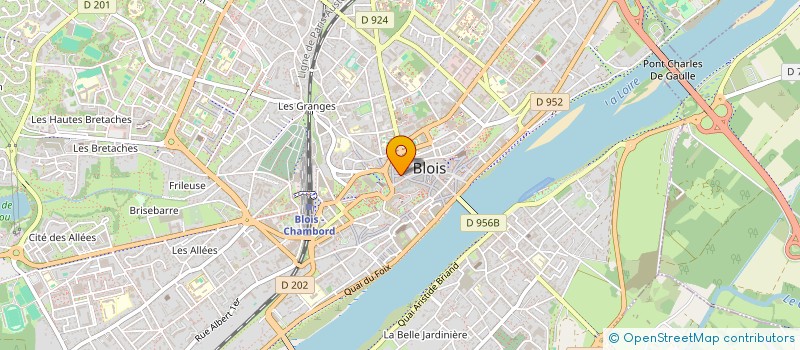 localisation de l'entreprise MONSIEUR MARTIN FASSOT  BLOIS