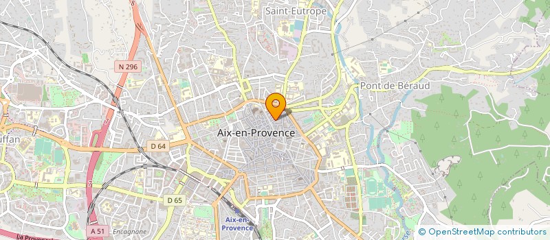 localisation de l'entreprise MONSIEUR MARTIN FAURE à AIX-EN-PROVENCE