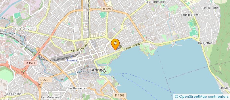 localisation de l'entreprise MONSIEUR MARTIN FEAUD à ANNECY
