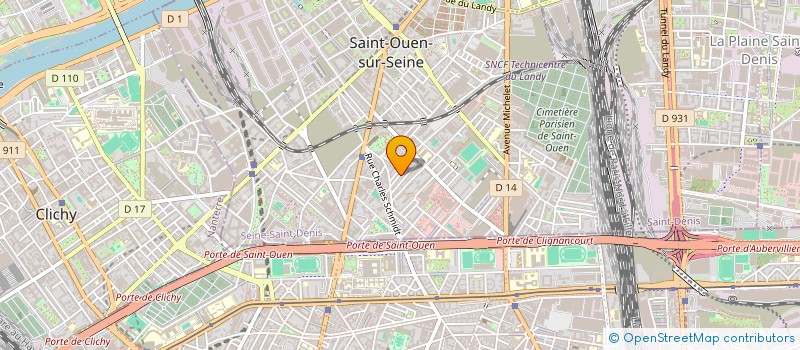 localisation de l'entreprise MONSIEUR MARTIN FERNIOT à SAINT-OUEN-SUR-SEINE