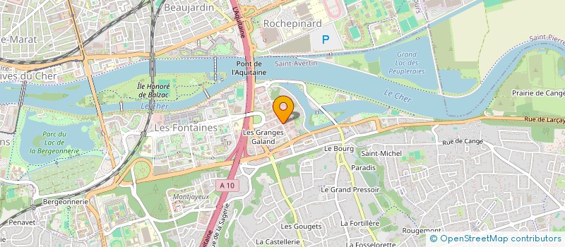 localisation de l'entreprise MONSIEUR MARTIN FERRET  SAINT-AVERTIN