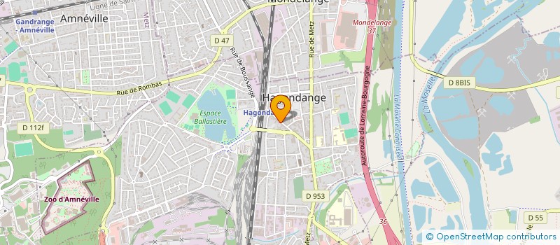 localisation de l'entreprise MONSIEUR MARTIN FERRO  MONDELANGE