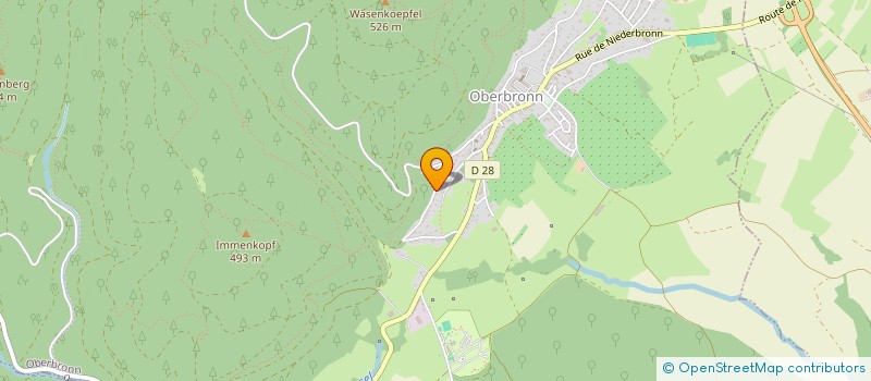 localisation de l'entreprise MONSIEUR MARTIN FIRNISS  OBERBRONN