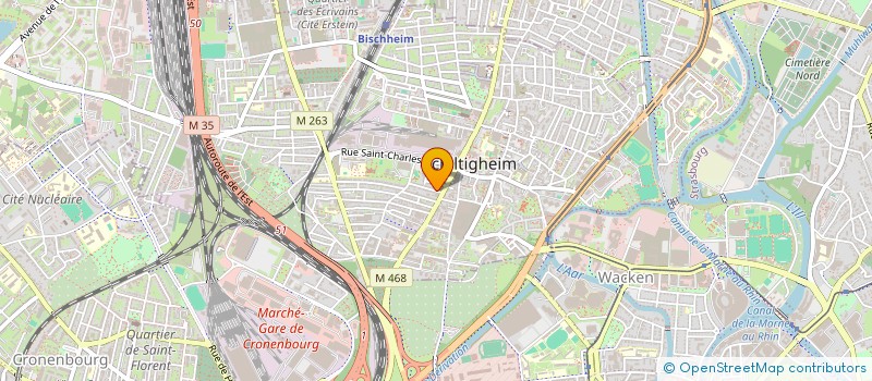 localisation de l'entreprise MONSIEUR MARTIN FIX à SCHILTIGHEIM