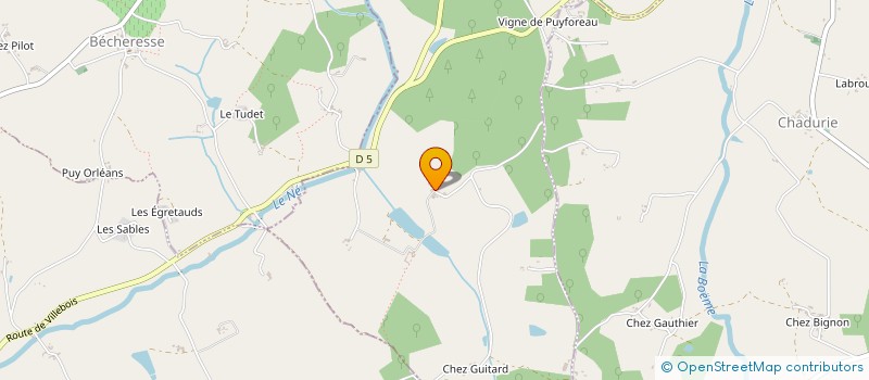 localisation de l'entreprise MONSIEUR MARTIN FLEETWOOD  COTEAUX-DU-BLANZACAIS