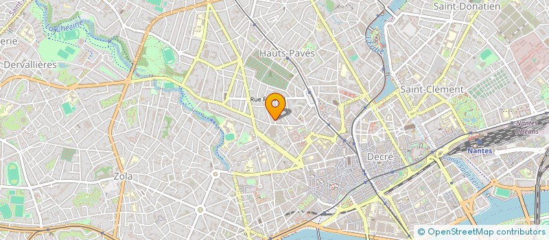 localisation de l'entreprise MONSIEUR MARTIN FOUCHER  NANTES