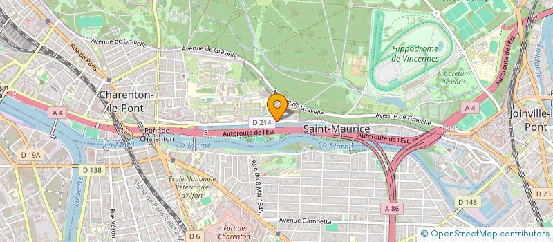 localisation de l'entreprise MONSIEUR MARTIN FRENNET à SAINT-MAURICE