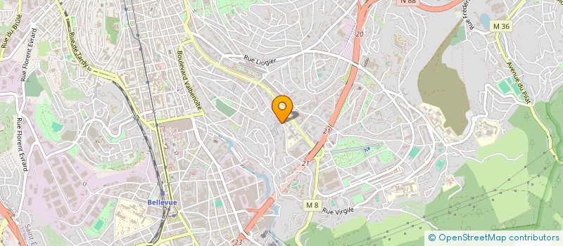 localisation de l'entreprise MONSIEUR MARTIN GARET  SAINT-ETIENNE