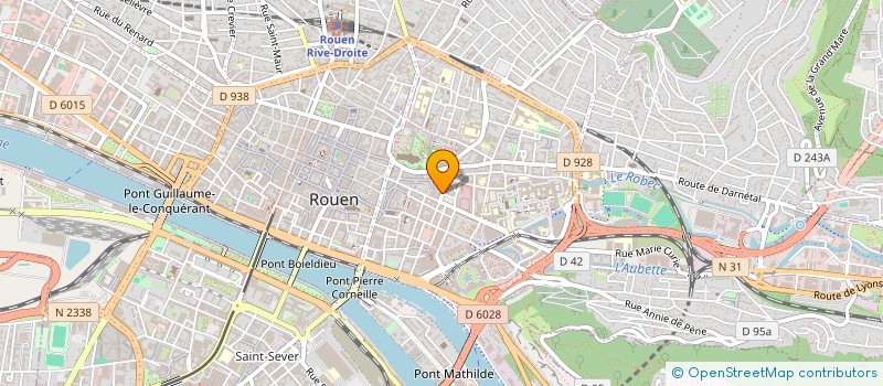 localisation de l'entreprise MONSIEUR MARTIN GERVAIS à ROUEN