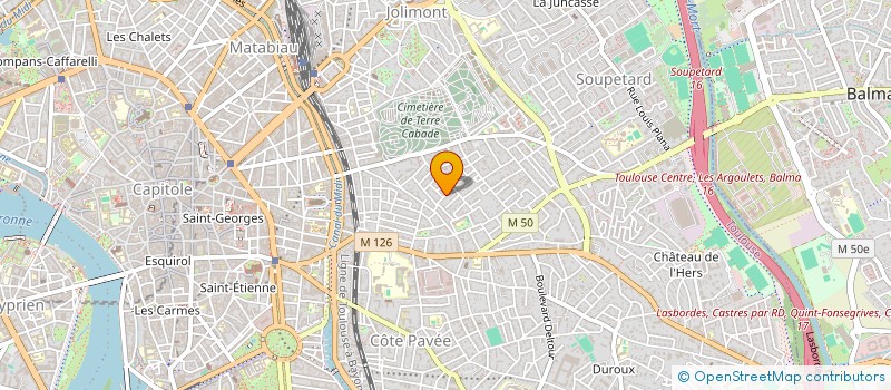 localisation de l'entreprise MONSIEUR MARTIN GLEIZES à TOULOUSE