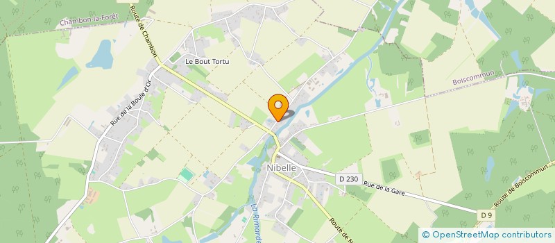 localisation de l'entreprise MONSIEUR MARTIN GODELLE à NANCRAY-SUR-RIMARDE