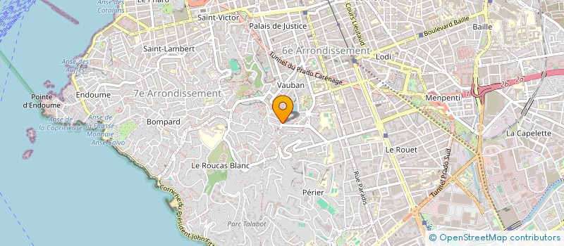 localisation de l'entreprise MONSIEUR MARTIN GRAILLE à MARSEILLE