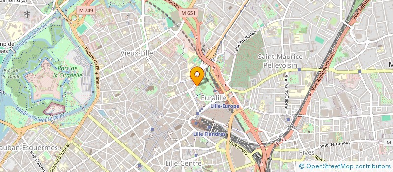 localisation de l'entreprise MONSIEUR MARTIN GRASSET à LILLE