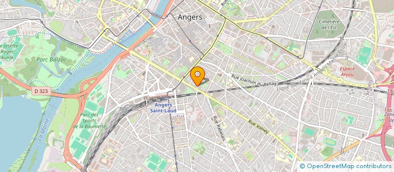 localisation de l'entreprise MONSIEUR MARTIN GRAVIL à ANGERS