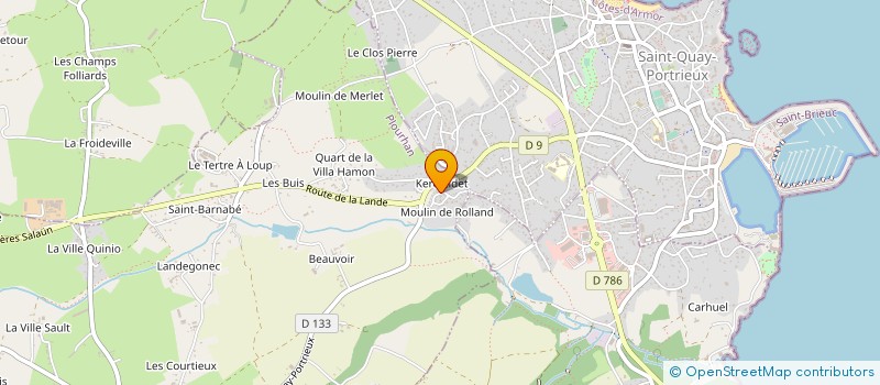 localisation de l'entreprise MONSIEUR MARTIN GROSS à PLOURHAN
