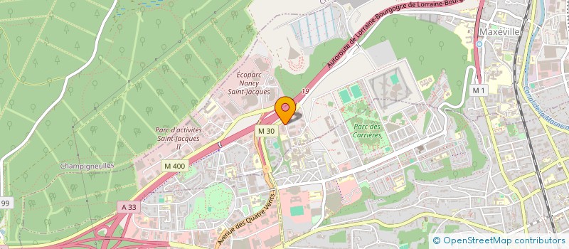 localisation de l'entreprise MONSIEUR MARTIN GUICHARD  MAXEVILLE