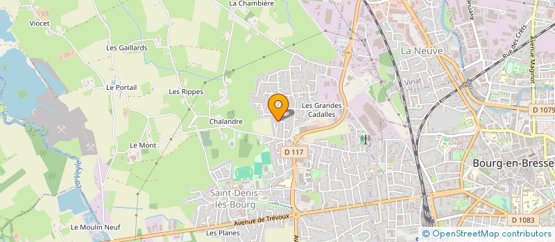 localisation de l'entreprise MONSIEUR MARTIN GUILLET à SAINT-DENIS-LES-BOURG