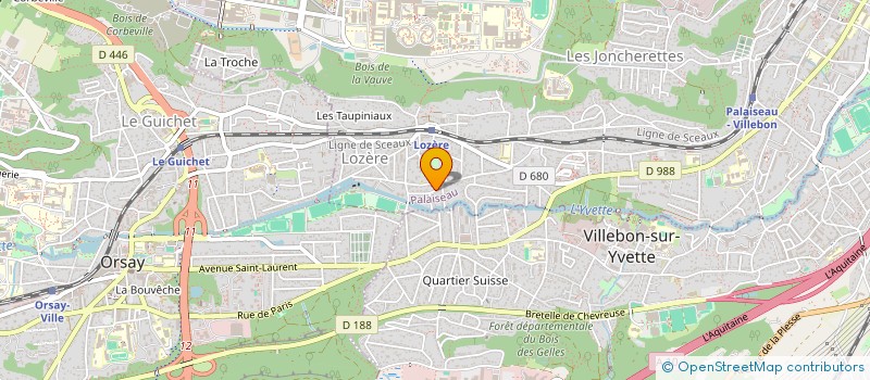 localisation de l'entreprise MONSIEUR MARTIN HABASQUE  PALAISEAU