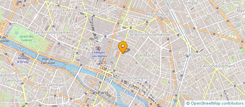 localisation de l'entreprise MONSIEUR MARTIN HAMMERCHMIDT  PARIS