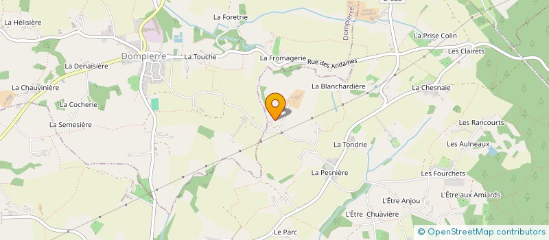 localisation de l'entreprise MONSIEUR MARTIN HARRIS-STEPHENS à DOMFRONT-EN-POIRAIE