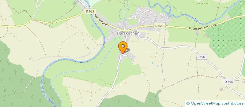 localisation de l'entreprise MONSIEUR MARTIN HELMSTETTER  HARSKIRCHEN