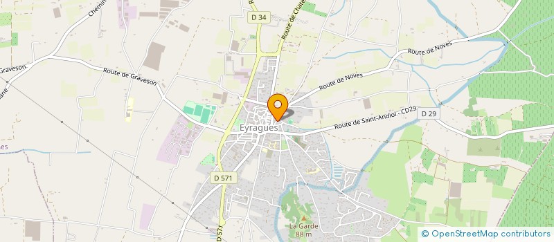 localisation de l'entreprise MONSIEUR MARTIN HENKEME  EYRAGUES